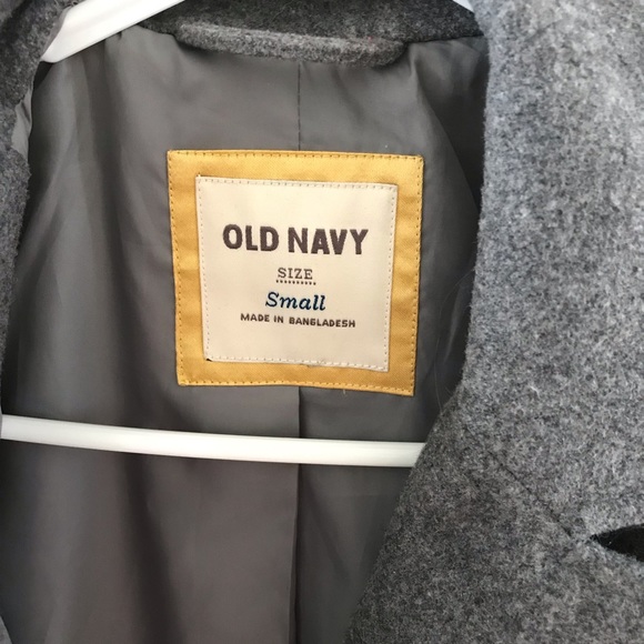 Old Navy gray wool coat - Picture 6 of 6